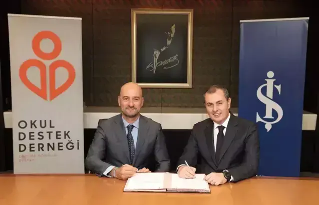 İş Bankası ve Okul Destek Derneği İş Birliğiyle Öğrencilere Uzaktan Eğitim Desteği